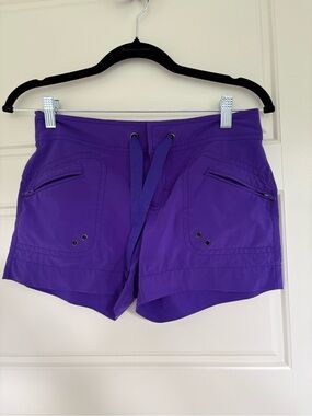 Athleta Violet Drawstring Performance Shorts